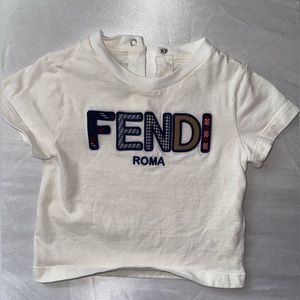 Baby Girl's Multi-Pattern Embroidered Logo T-
Shirt